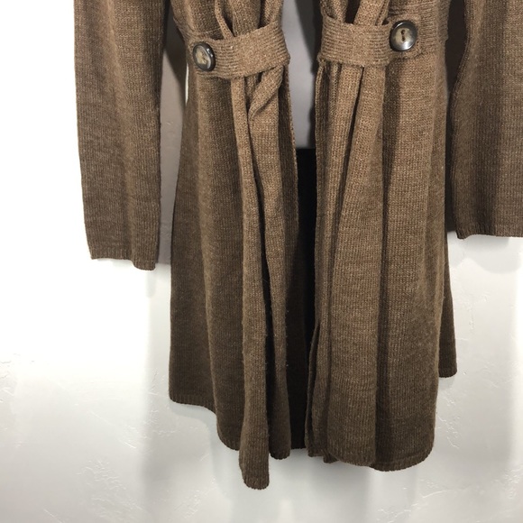 Chaudry KC brown cardigan size medium - Picture 3 of 12